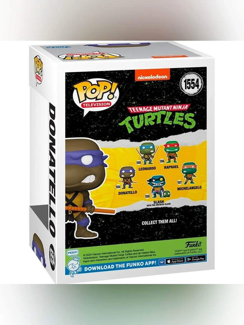 Funko Pop! Teenage Mutant Ninja Turtles Donatello Vinyl Figure 1554